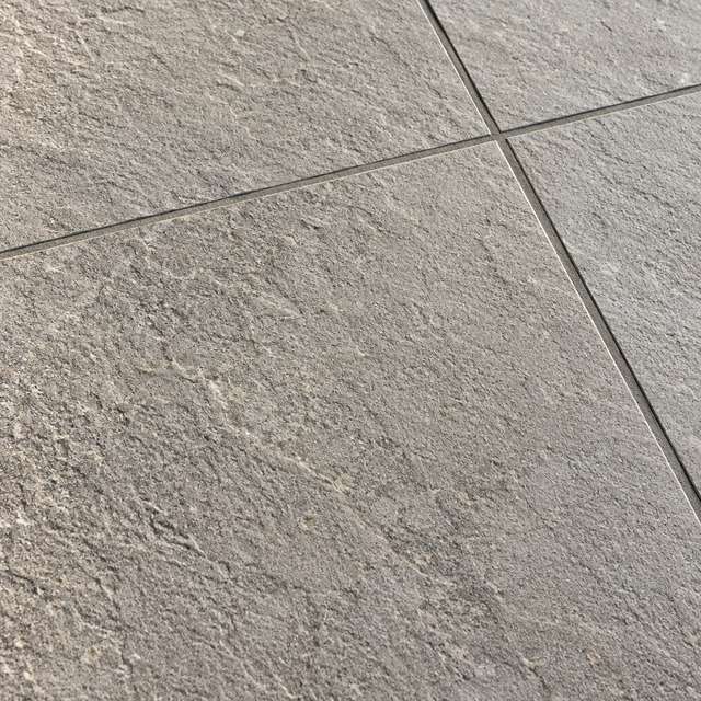 Textured porcelain tiles close up