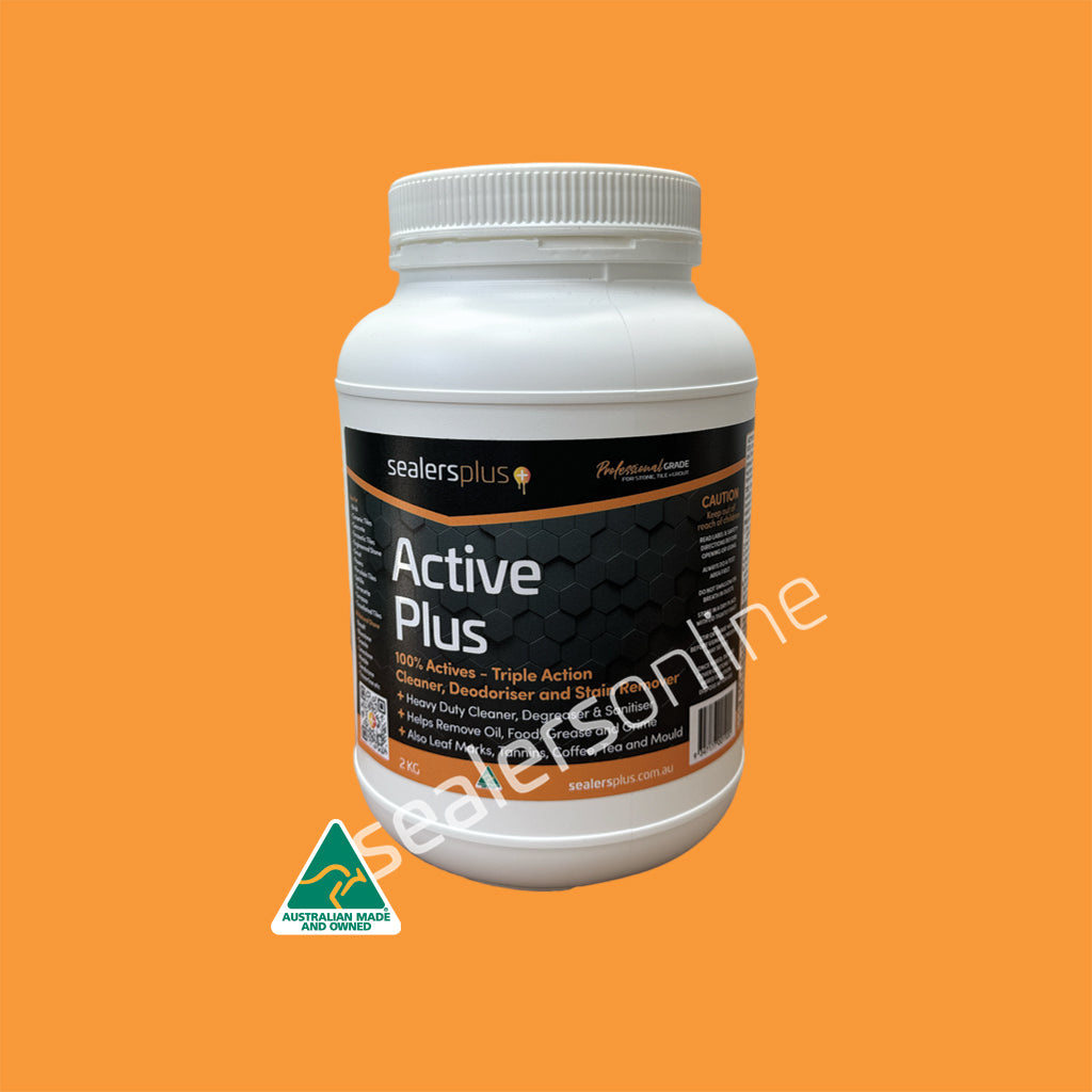 ACTIVE PLUS – Leaf, Mould, Tannin and Heavy Duty Cleaner for Hard Surfaces