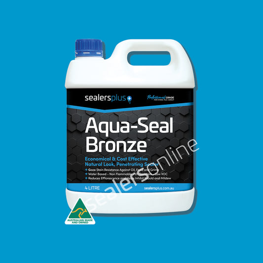 AQUA-SEAL BRONZE - Economical Stone, Tile & Grout Sealer