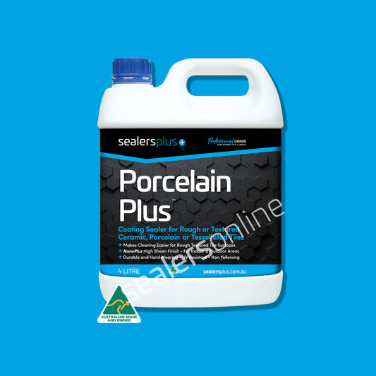 PORCELAIN PLUS - High Sheen Coating Sealer for Rough or Textured Tiles