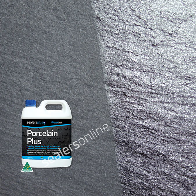 Porcelain Plus - High Sheen Coating Sealer for Rough, Textured Tiles ...