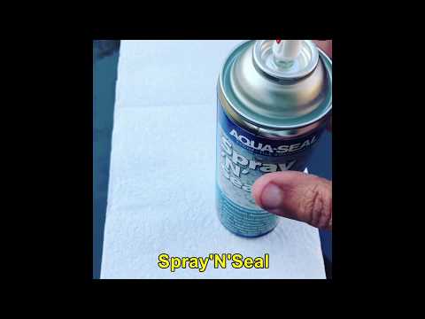 Load video: SPRAY'N'SEAL - SMALL AREAS – Premium Aerosol Sealer for Stone, Tile and Grout