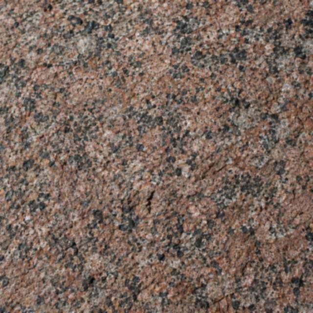 Flamed granite close up